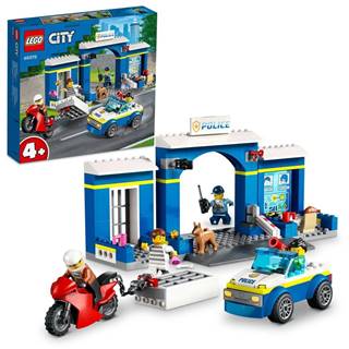 LEGO  City 60370 Naháňačka na policajnej stanici značky LEGO