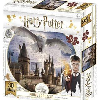 Prime 3D  Puzzle Harry Potter: Rokfortská škola čiar a kúziel 3D 500 dielikov značky Prime 3D