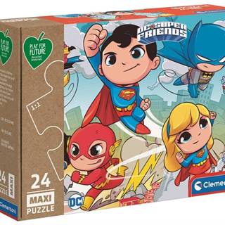 Clementoni Play For Future Puzzle DC Superfriends MAXI 24 dielikov