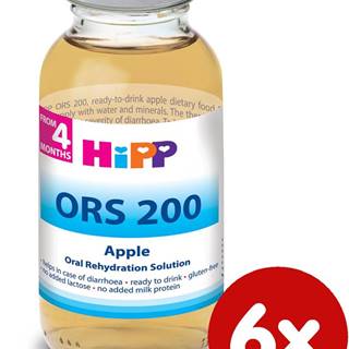 HiPP  ORS - Jablko - 6x 200 ml značky HiPP