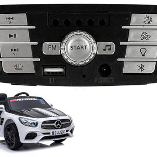 Lean-toys  Hudobný panel pre auto Battery Mercedes SL500 police značky Lean-toys