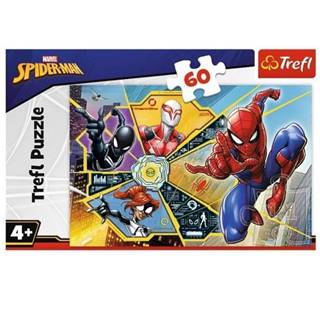 Trefl Puzzle Spiderman - Na sieti 60 dielikov