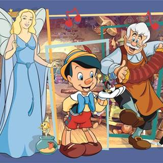 Clementoni  Puzzle Disney: Pinocchio 104 dielikov značky Clementoni