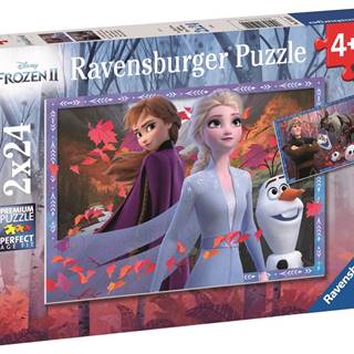 Ravensburger  Puzzle 050109 Disney Ľadové kráľovstvo 2 2x24 dielikov značky Ravensburger