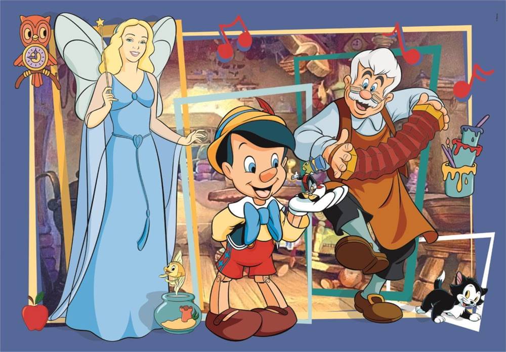 Clementoni  Puzzle Disney: Pinocchio 104 dielikov značky Clementoni