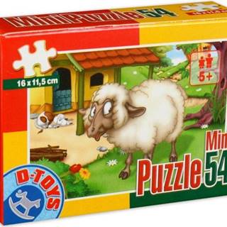 D-Toys Puzzle Ovečka 54 dielikov