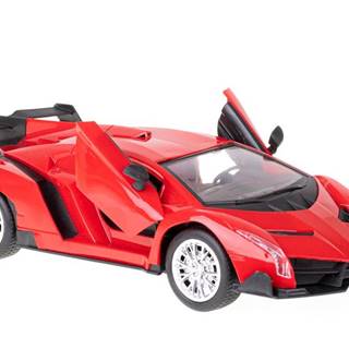 Ikonka RC auto Víťaz pretekov 3 Lamborghini červená