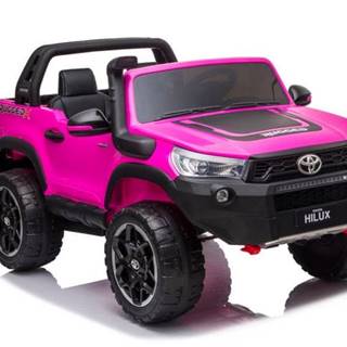 Lean-toys Toyota Hilux Ružová batéria