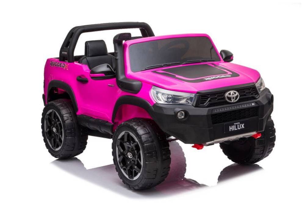 Lean-toys  Toyota Hilux Ružová batéria značky Lean-toys