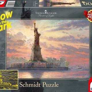 Schmidt Svietiace puzzle Socha Slobody,  New York 1000 dielikov