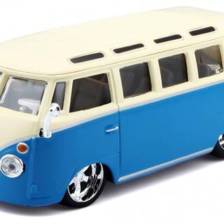 BBurago  1:32 Plus Volkswagen Van Samba Blue/White značky BBurago