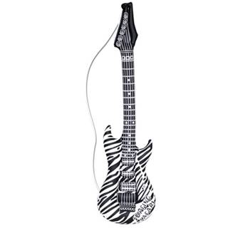 Nafukovacia gitara zebra - 105 cm