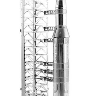Piatnik  Kovová zem Apollo Saturn V značky Piatnik