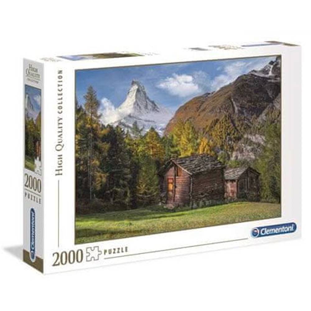 Clementoni  puzzle Matterhorn 2000 dielikov značky Clementoni