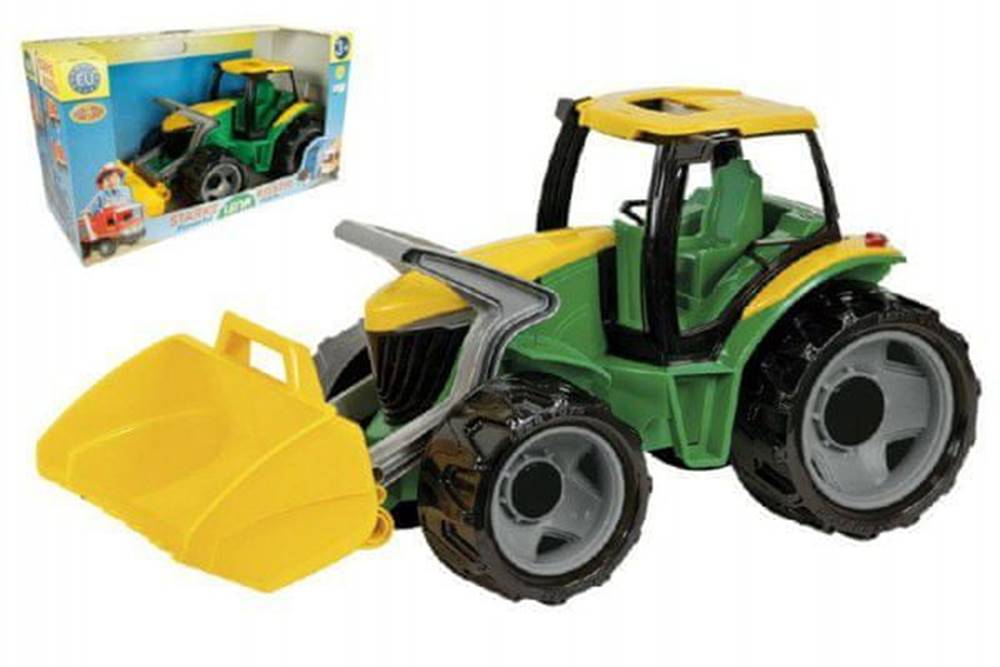 shumee  Traktor se lžící plast zeleno-žlutý 65cm v krabici od 3 let značky shumee