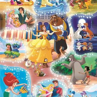 Clementoni  Puzzle Disney: Je čas tancovať 104 dielikov značky Clementoni