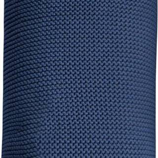 NEW BABY Bambusová pletená deka NEW BABY 100x80 cm tmavě modrá