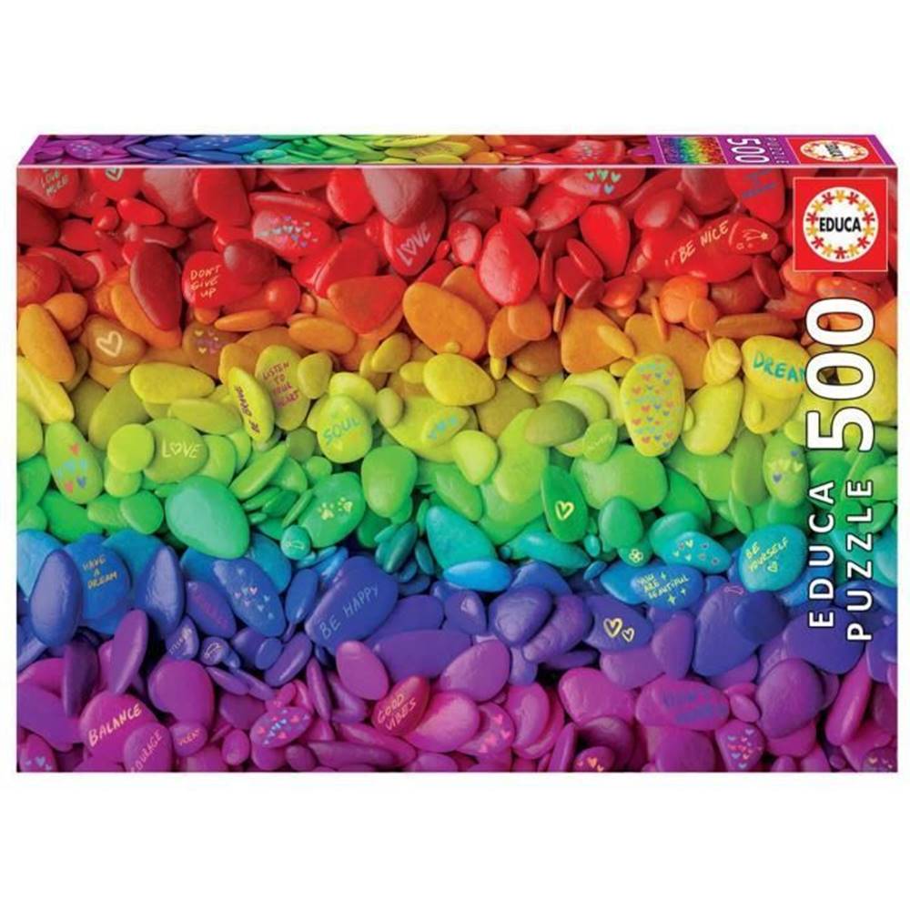 VERVELEY  EDUCA,  Puzzle,  500 farebných kameňov značky VERVELEY