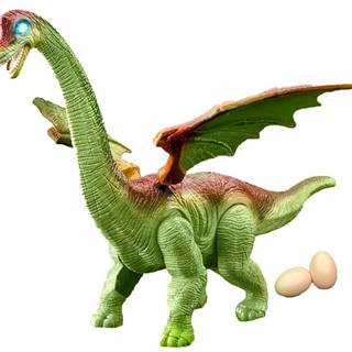 Rappa Dinosaurus chodí a kladie vajcia - zelený
