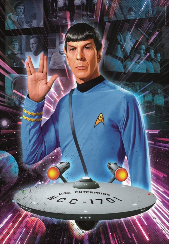 Clementoni  Puzzle Star Trek: Spock 500 dielikov značky Clementoni
