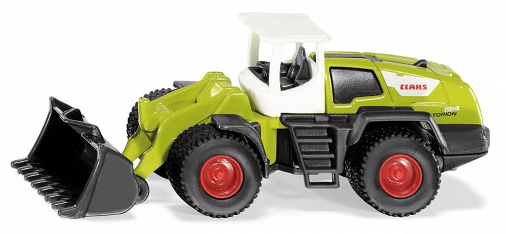 SIKU  Blister - traktor Claas Torion s predným ramenom značky SIKU