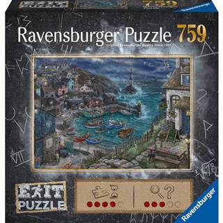 Ravensburger 173655 Exit Puzzle: Maják pri prístave 759 dielikov