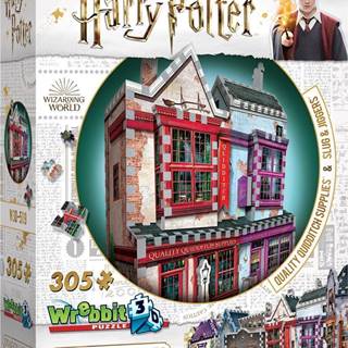 Wrebbit 3D puzzle Harry Potter: Prvotriedne potreby pre metlobal a Slug & Jiggers Apothecary 305 dielikov
