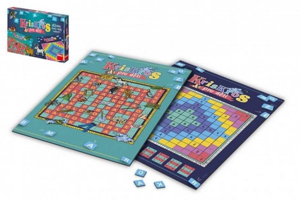 DINO  Kris Kros pro děti společenská hra v krabici 33, 5x23x3, 5cm značky DINO