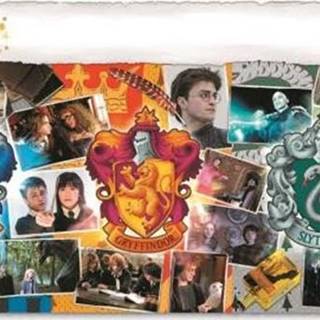 Clementoni Puzzle Harry Potter - Štyri bradavické koľaje 1000 dielikov Panoramatické