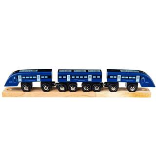 Bigjigs Rail Rýchlik High Speed 1 modrý