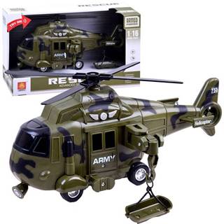 JOKOMISIADA Vojenský vrtuľník Light Sound Rides Za2944