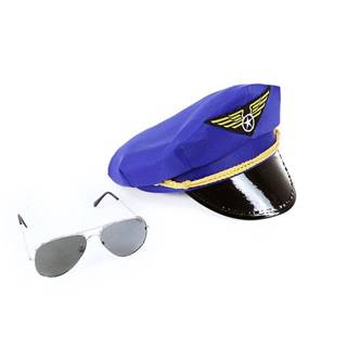 Rappa Sada čiapka pilot s okuliarmi pre dospelých