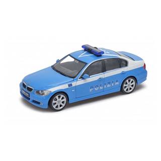 Welly 1:24 BMW330i polizia Modrá