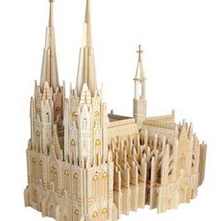 Woodcraft Woodcraft Dřevěné 3D puzzle katedrála svatého Petra