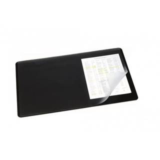 Durable Podložka na stôl s priehľadnou fóliou 40x53cm čierna