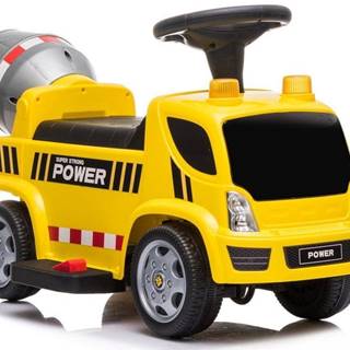 Lean-toys  Miešačka na betón so zvukovým stojanom poháňaným batériou Žltá značky Lean-toys