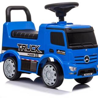 Lean-toys Mercedes Antos 656 Modrý zvuk Klaksón Svetlá Jazdec
