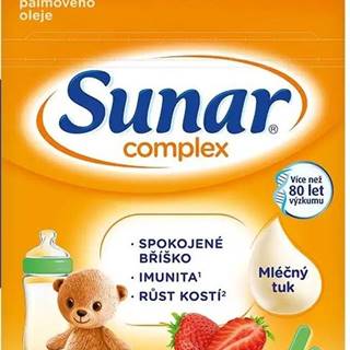 Sunar Complex 4 batoľacie mlieko jahoda 600 g