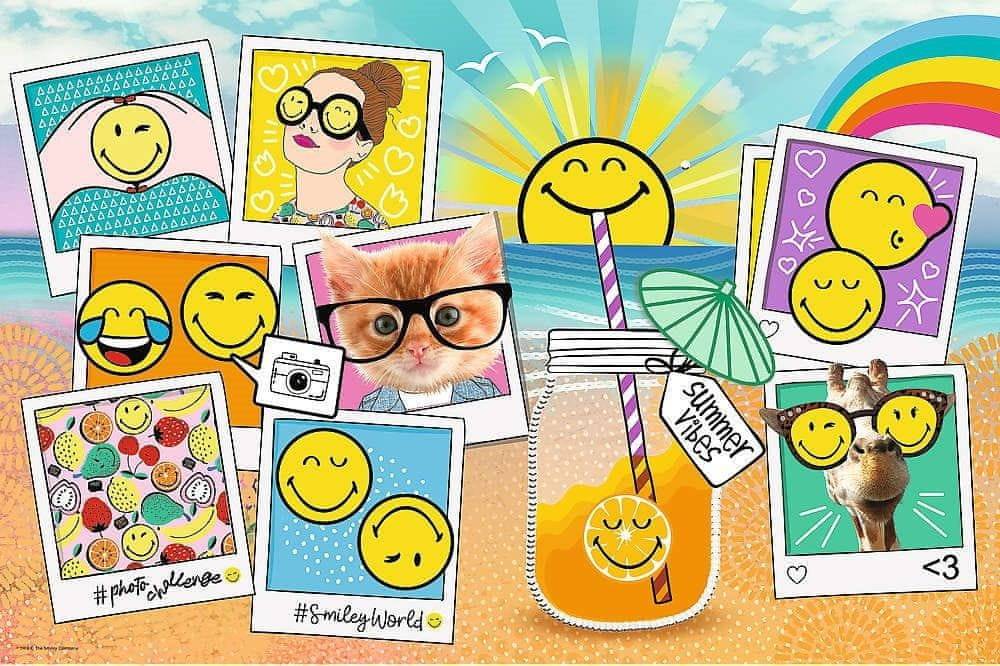 Trefl  Puzzle Smiley na dovolenke 300 dielikov značky Trefl