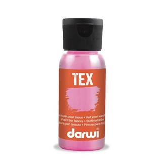 DARWI TEX farba na textil - Perleťovo ružová 50 ml
