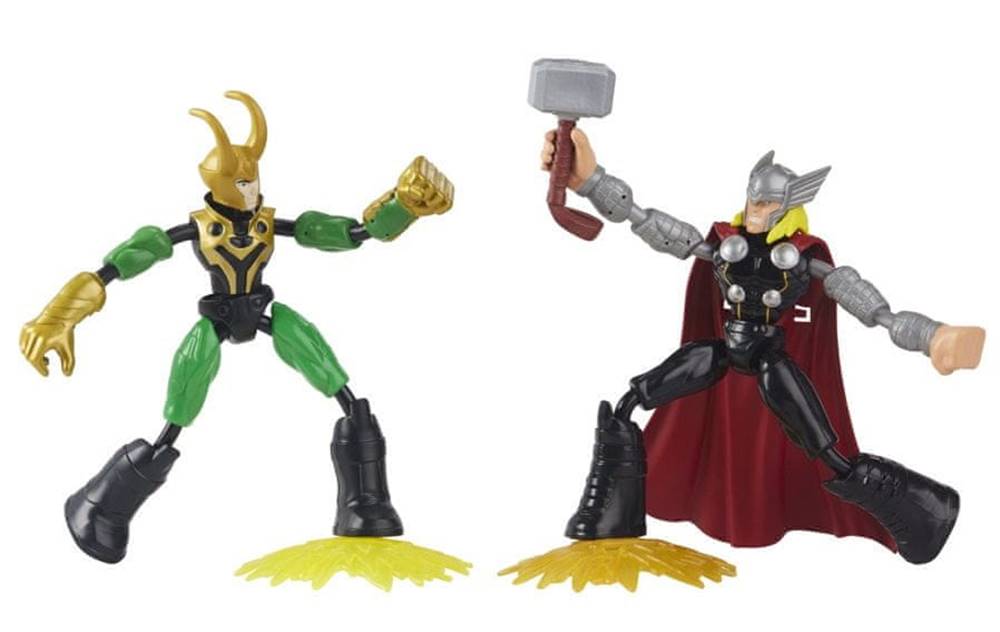 Avengers  Bend and Flex Thor vs Loki značky Avengers