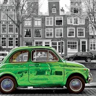 EDUCA Puzzle Auto v Amsterdame 1000 dielikov