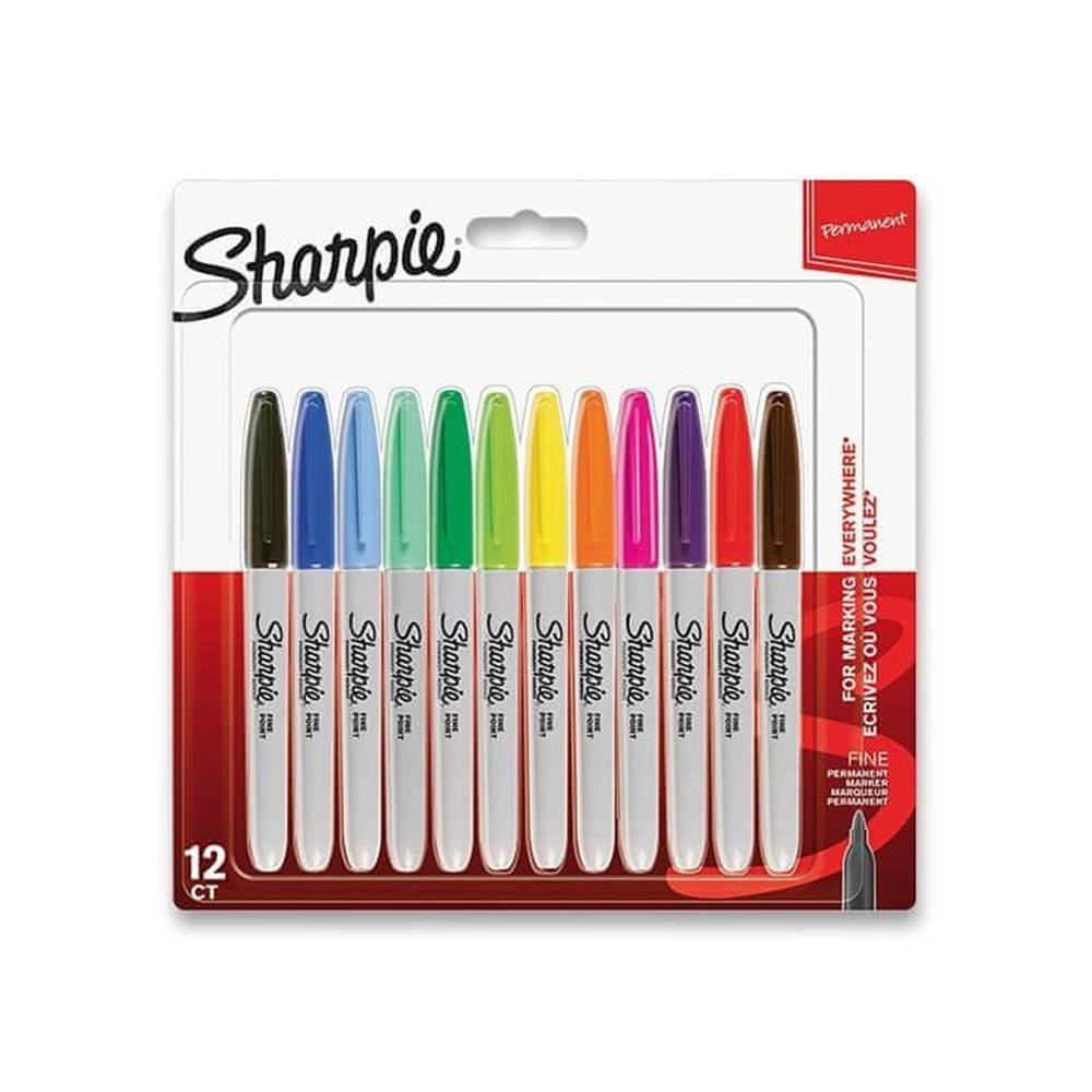 Sharpie   FINE- Set permanentných popisovačov značky Sharpie