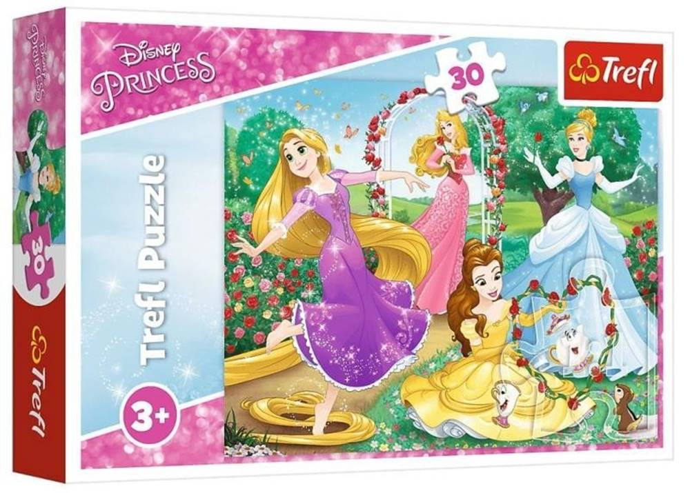 Trefl  Puzzle Disney Princess - Byť princeznou / 30 dielikov značky Trefl
