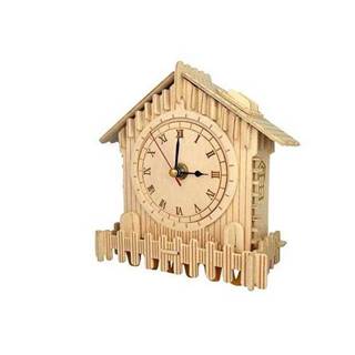 Woodcraft Woodcraft Dřevěné 3D puzzle hodiny