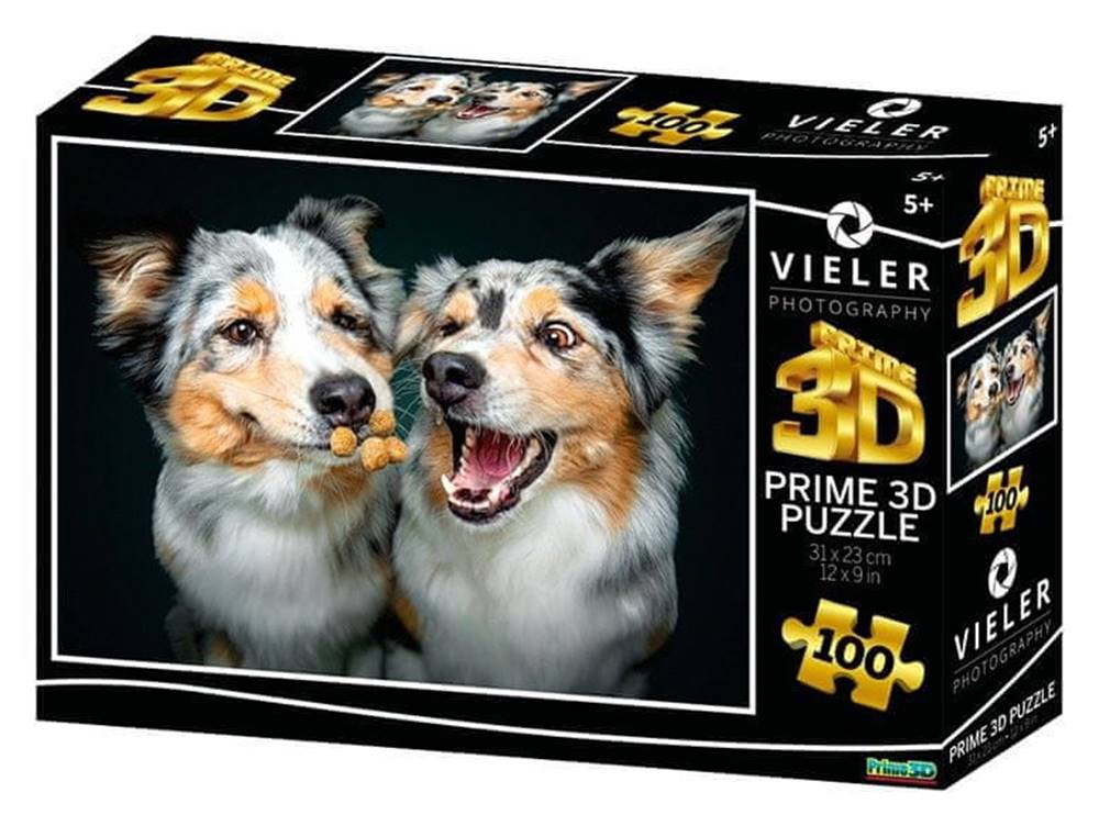 Prime 3D  Puzzle Psie radosť 3D 100 dielikov značky Prime 3D