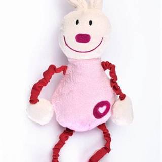 Sensillo Edukačná plyšová hračka králiček s pískatkom