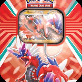 Pokémon  Zberateľské kartičky TCG: Paldea Legends Tin Kiraidon značky Pokémon
