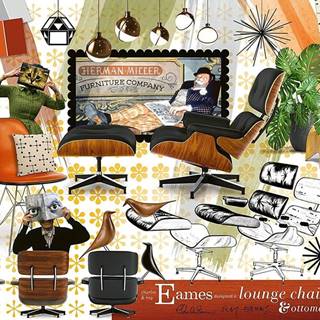Ravensburger Puzzle Eames: Design Classics 1000 dielikov