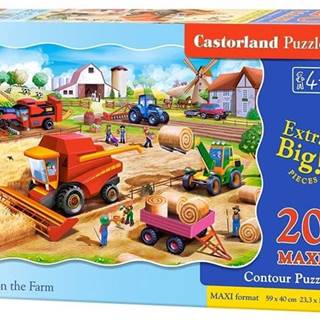 Castorland Puzzle Práca na farme MAXI 20 dielikov